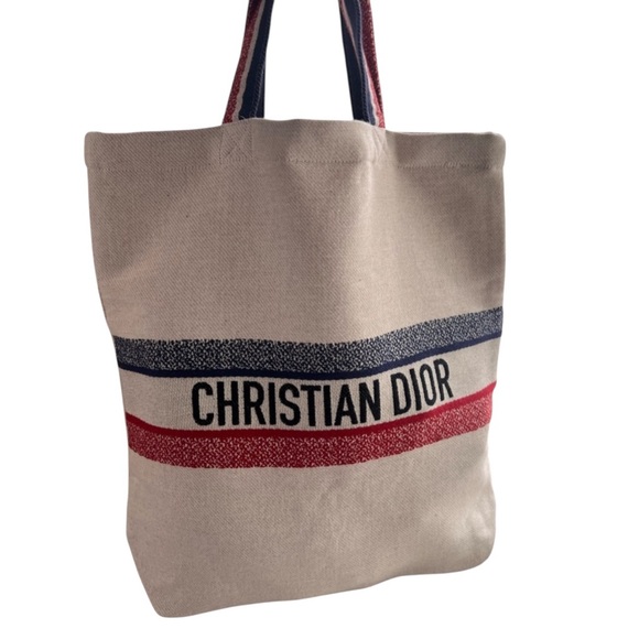 NEW LIMITED EDITION Dior Paris Olympics VIP 2024 Canvas Tote Made in Italy - Picture 4 of 11